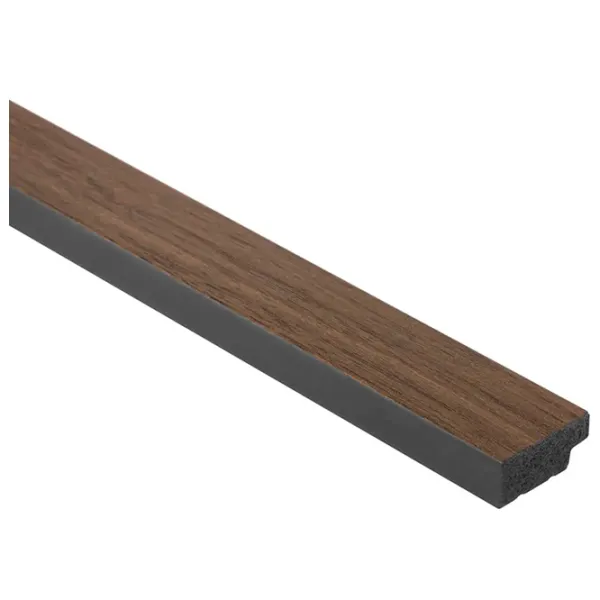 Panou pentru pereți MARDOM DECOR Lamelli Left end Dark Oak / PolyForce photo 1