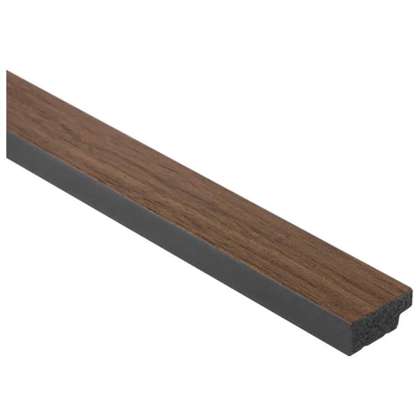 Panou pentru pereți MARDOM DECOR Lamelli Left end Dark Oak / PolyForce photo 1