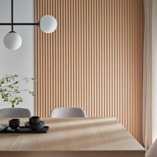 Lamele VOX Linerio M-PLUS R-Trim Light oak / 2650 mm photo 2