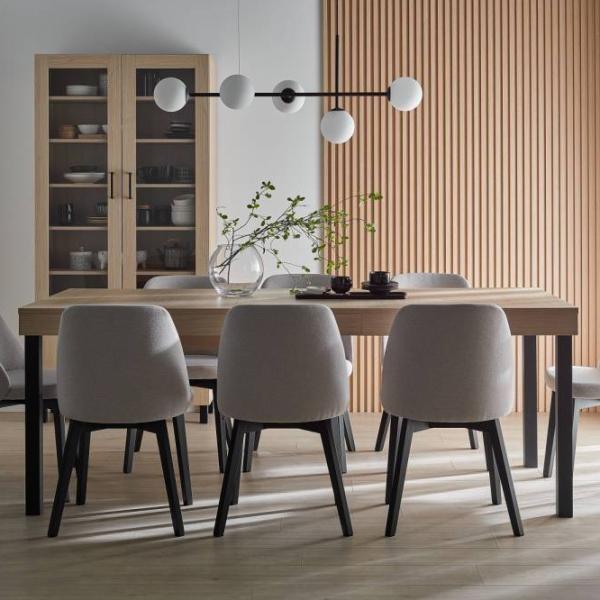 Lamele VOX Linerio M-PLUS R-Trim Light oak / 2650 mm photo 3