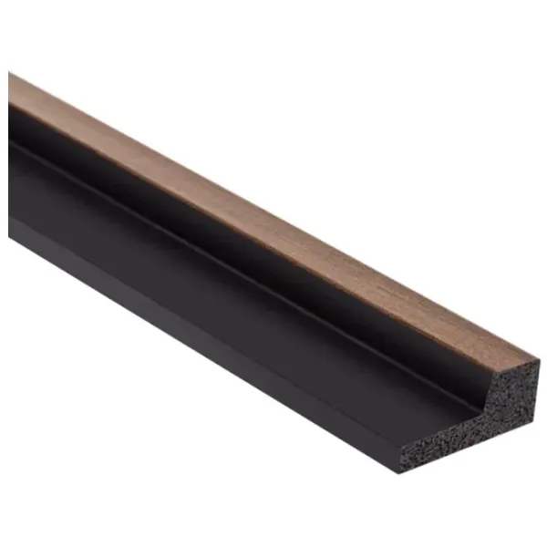 Panou pentru pereți MARDOM DECOR Lamelli Right end Dark Oak / PolyForce photo 1