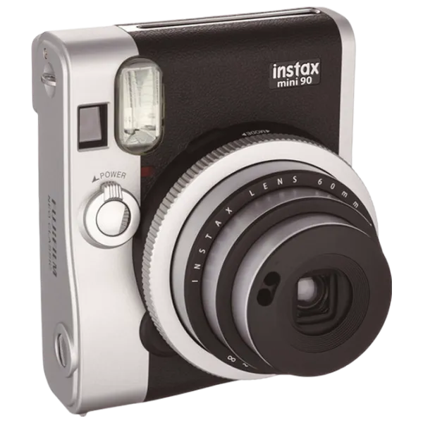 Cameră Foto Instant FujiFilm Instax mini 90 Neo Classic Kit CMOS/ Silver photo 2 Cameră Foto Instant FujiFilm Instax mini 90 Neo Classic Kit CMOS/ Silver photo 2