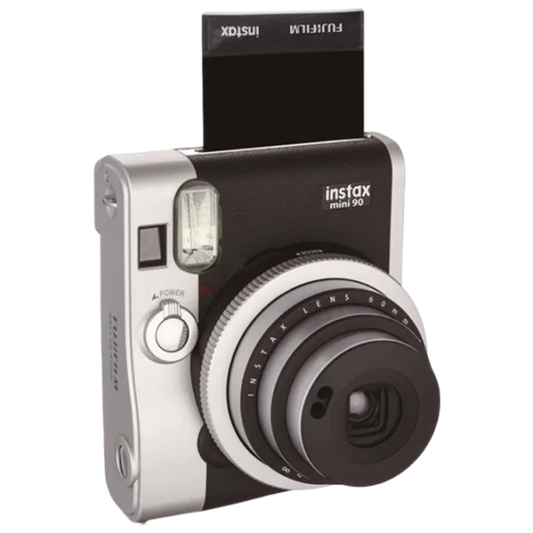 Cameră Foto Instant FujiFilm Instax mini 90 Neo Classic Kit CMOS/ Silver photo 3 Cameră Foto Instant FujiFilm Instax mini 90 Neo Classic Kit CMOS/ Silver photo 3