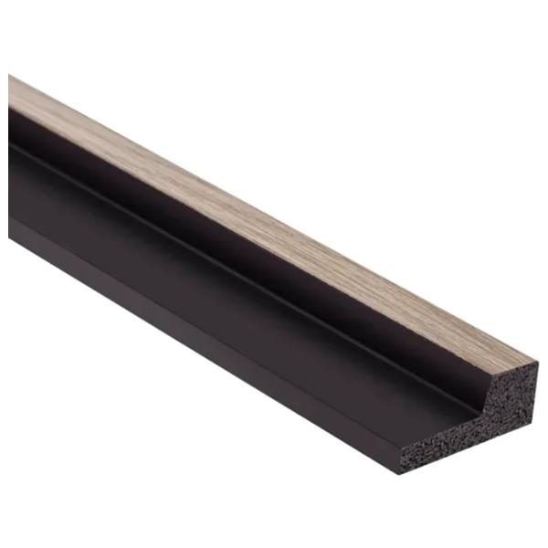 Panou pentru pereți MARDOM DECOR Lamelli Right end Gray Oak / PolyForce photo 1