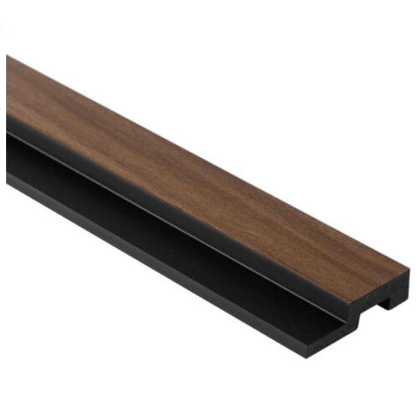 Panou pentru pereți MARDOM DECOR Lamelli Right end Dark Oak / PolyForce photo 1