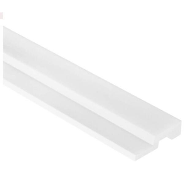 Panou pentru pereți MARDOM DECOR Lamelli Right end White / PolyForce photo 1