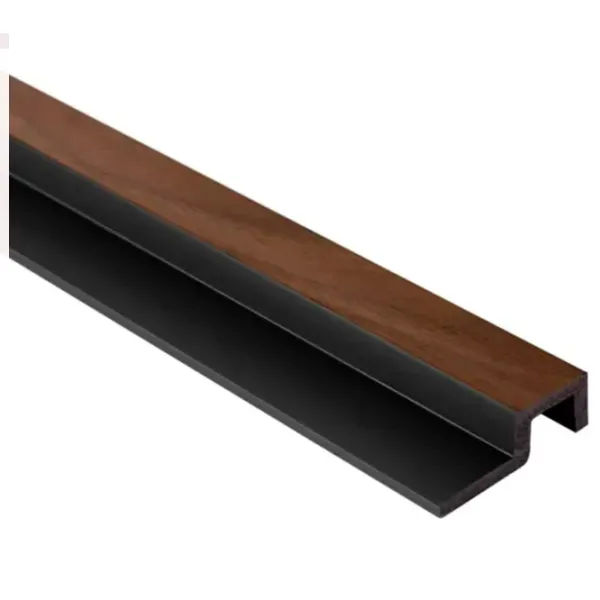 Panou pentru pereți MARDOM DECOR Lamelli Right end Dark Oak / PolyForce photo 1