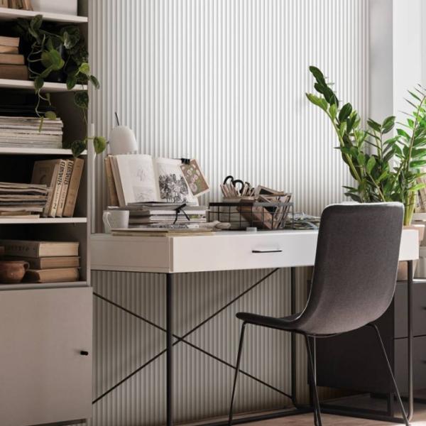 Lamele VOX Linerio XS-Line U-Trim White / 2650 mm photo 3