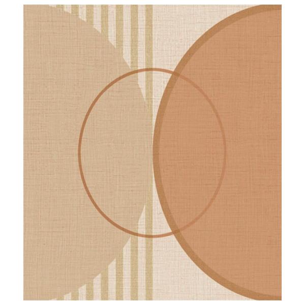 Tapete Parato Immagina Brown Beige / Geometric photo 1