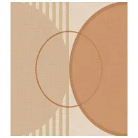 Tapete Parato Immagina Brown Beige / Geometric