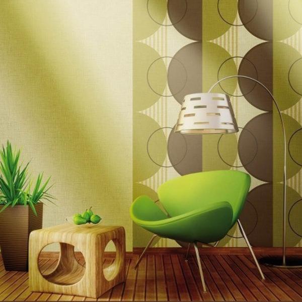 Tapete Parato Immagina Brown Beige / Geometric photo 2