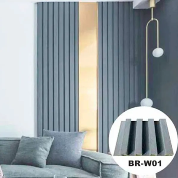 Panou pentru pereți Global Link Lamelli Grey / PVC photo 1
