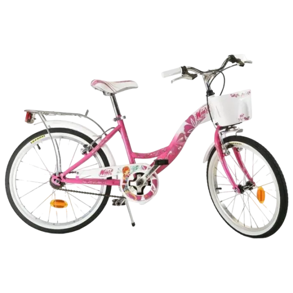 Велосипед Dino Bikes Winx 20"  Магниевый сплав / Розовый White photo 3 Велосипед Dino Bikes Winx 20"  Магниевый сплав / Розовый White photo 3