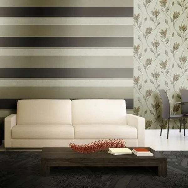 Обои Parato Immagina Серо Коричневый / Флористика photo 2