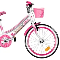 Bicicletă Dino Bikes Barbie 20" Aliaj de magneziu / Pink White photo 2