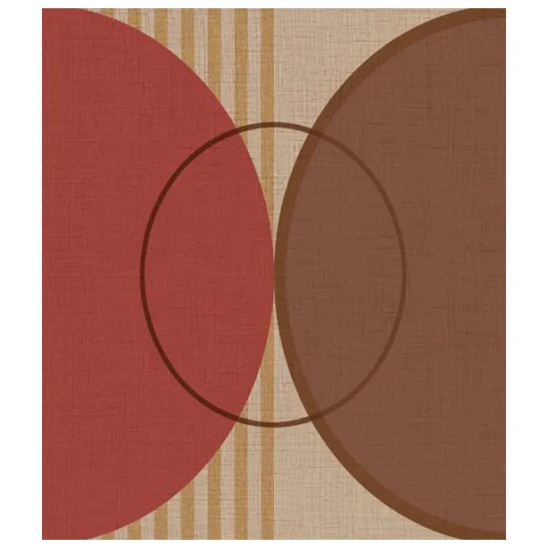 Обои Parato Immagina Brown Red / Геометрический photo 1 Обои Parato Immagina Brown Red / Геометрический photo 1