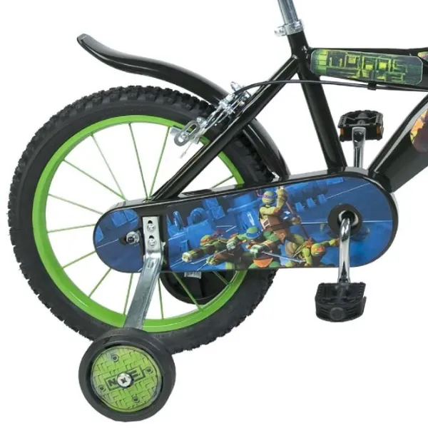 Bicicletă Dino Bikes Ninja 16"  Oțel / Black Green photo 2 Bicicletă Dino Bikes Ninja 16"  Oțel / Black Green photo 2