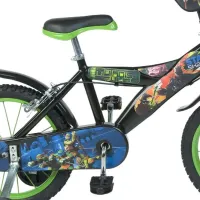 Bicicletă Dino Bikes Ninja 16" Oțel / Black Green photo 3