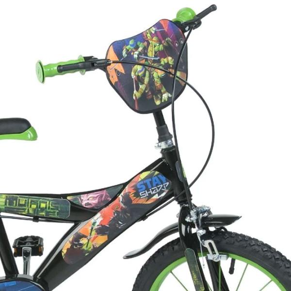 Bicicletă Dino Bikes Ninja 16"  Oțel / Black Green photo 4 Bicicletă Dino Bikes Ninja 16"  Oțel / Black Green photo 4