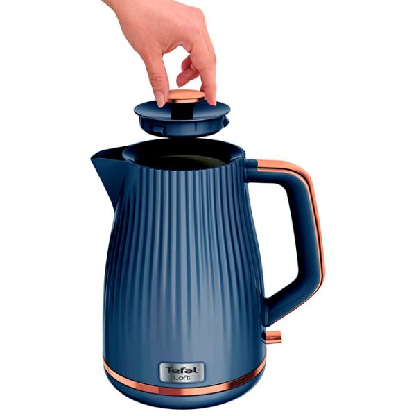 Электрочайник Tefal KO251430 1.7л / Скрытый / Синий photo 4 Электрочайник Tefal KO251430 1.7л / Скрытый / Синий photo 4
