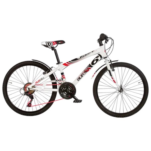 Велосипед Dino Bikes Fast Boy 24"  Сталь / Белый Черный photo 1