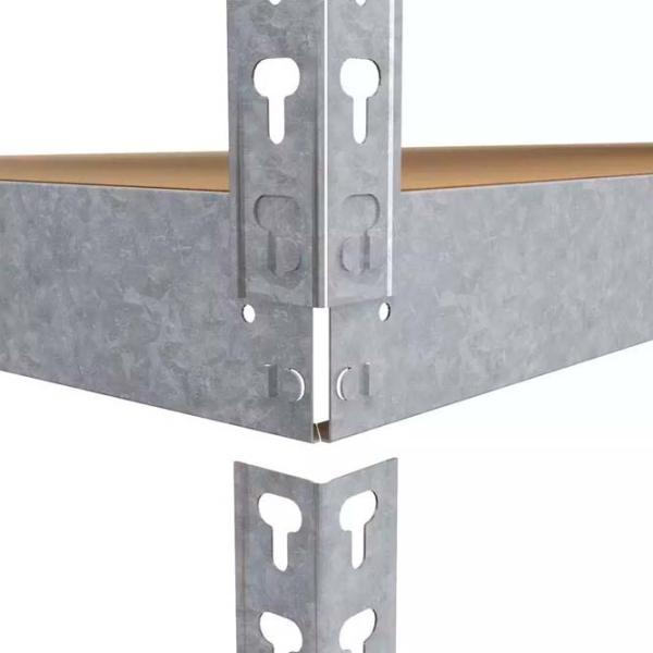 Etajeră Nex Home Titan Inox / MDF photo 6