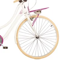 Bicicletă Dino Bikes Street Lady 28" Oțel / White Pink photo 3