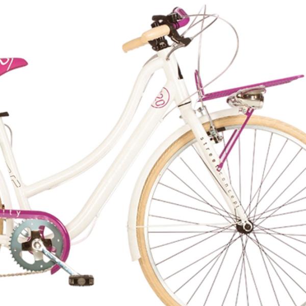 Велосипед Dino Bikes Street Lady 28"  Сталь / Белый Pink photo 4 Велосипед Dino Bikes Street Lady 28"  Сталь / Белый Pink photo 4