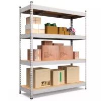 Etajeră Nex Home Titan Inox / MDF photo 2