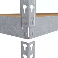 Etajeră Nex Home Titan Inox / MDF photo 6