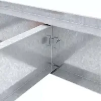 Etajeră Nex Home Titan Inox / MDF photo 8