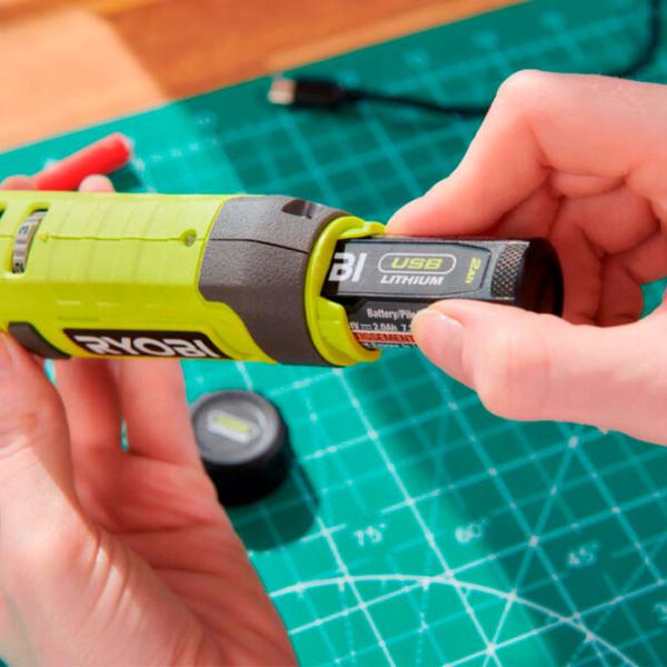 Mașină multifuncțională Ryobi RRT4-120GA15 Green / Plastic photo 2