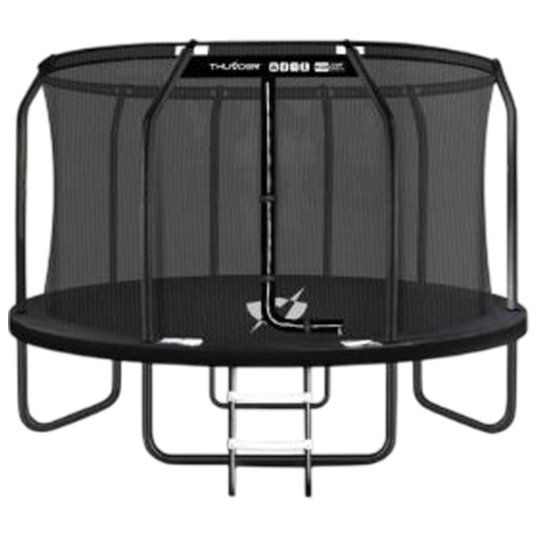 Trambulină Thunder Inside Elite 12FT 500377  / Black / Diametru - 366 cm photo 1