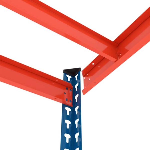 Etajeră Nex Home Titan Blue-Orange / MDF photo 4