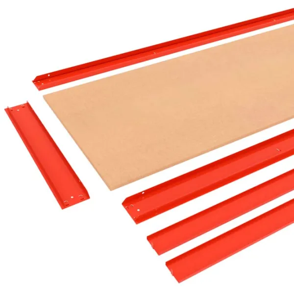 Etajeră Nex Home Titan Blue-Orange / MDF photo 5