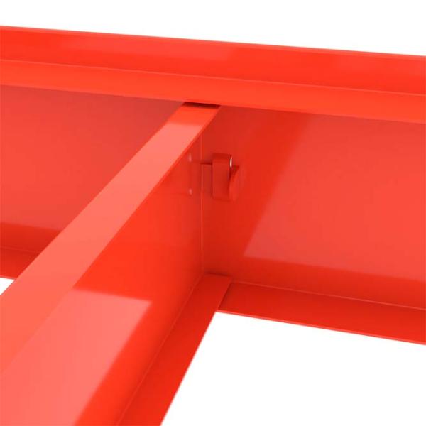 Etajeră Nex Home Titan Blue-Orange / MDF photo 6