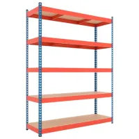 Etajeră Nex Home Titan Blue-Orange / MDF