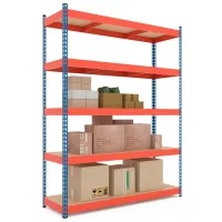 Etajeră Nex Home Titan Blue-Orange / MDF photo 3