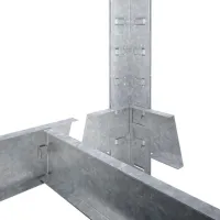 Etajeră Nex Home Budget Inox / MDF photo 3