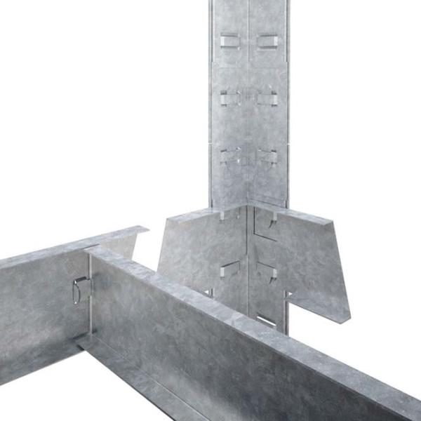 Etajeră Nex Home Budget Inox / MDF photo 2