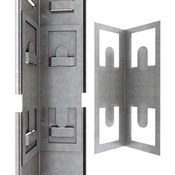 Etajeră Nex Home Budget Inox / MDF photo 4