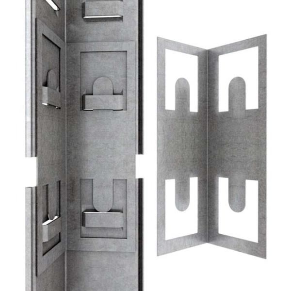 Etajeră Nex Home Budget Inox / MDF photo 4