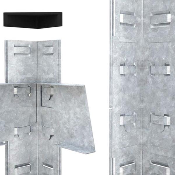 Etajeră Nex Home Budget Inox / MDF photo 5