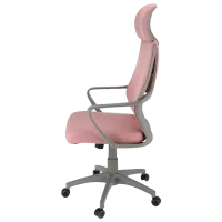 Scaun de birou Jumi Futura Plasă acrilică/ Pink Gray photo 4