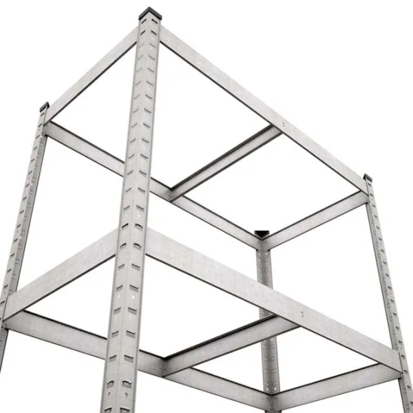 Etajeră Nex Home Budget Inox / MDF photo 2 Etajeră Nex Home Budget Inox / MDF photo 2