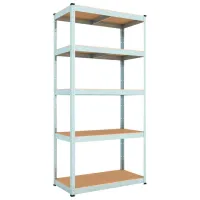 Etajeră Nex Home Budget Inox / MDF