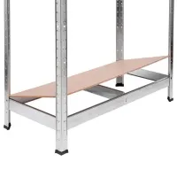 Etajeră Nex Home Budget Inox / MDF photo 8