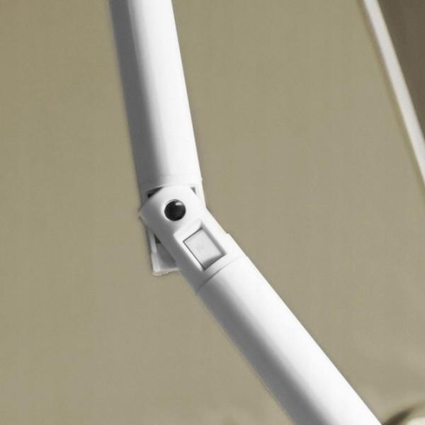 Зонт садовый Jumi OM-281851 White Бежевый photo 2