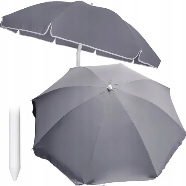 Зонт садовый Jumi OM-281844 White Grey photo 2