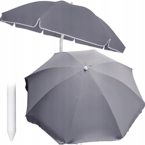 Зонт садовый Jumi OM-281844 White Grey photo 2